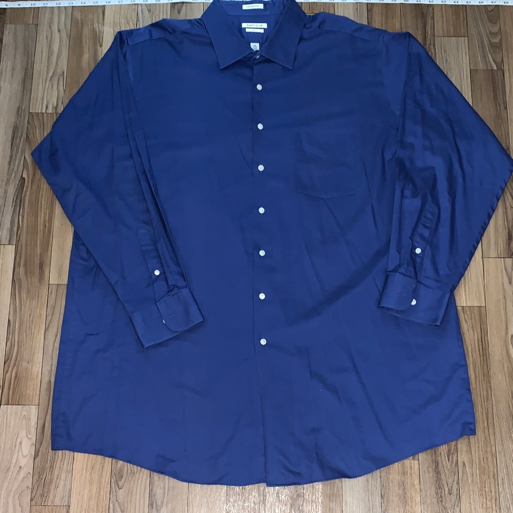 Van Heusen Classic Blue Button-Down Shirt